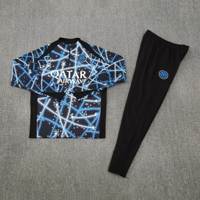 AAA Quality Inter Milan 25/26 Black Soccer Tracksuit