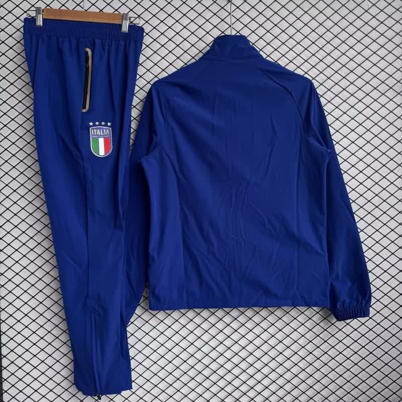 AAA Quality Italy 2026 Dark Blue Soccer Tracksuit
