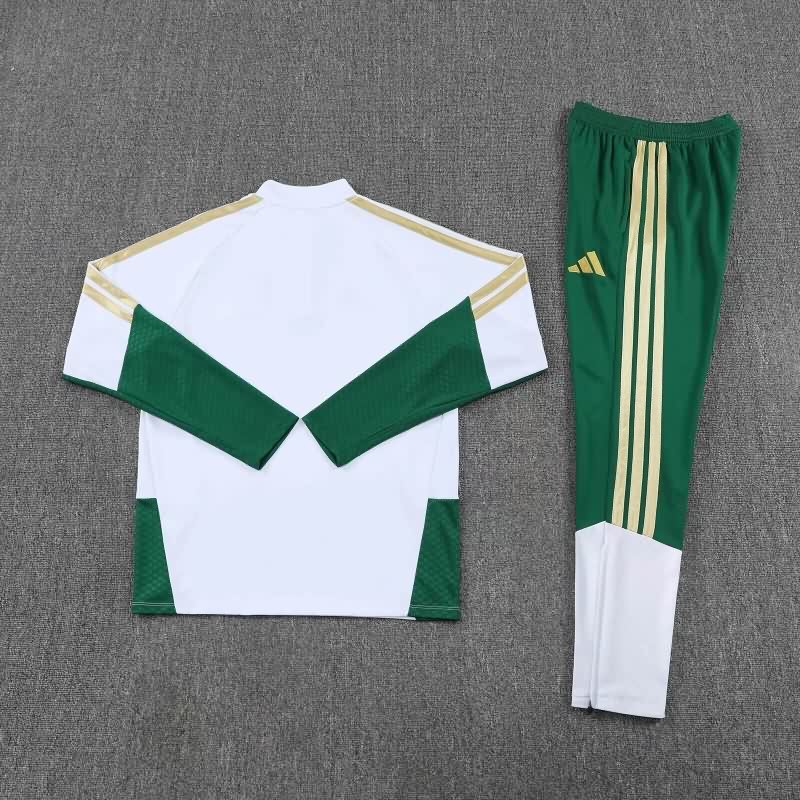 AAA Quality Italy 2026 White Soccer Tracksuit