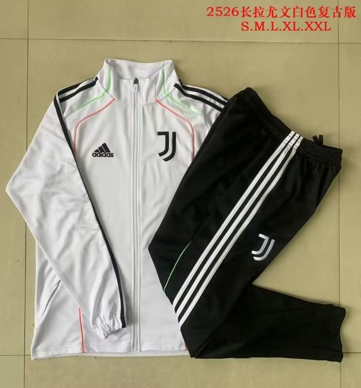 AAA Quality Juventus 25/26 White Soccer Tracksuit