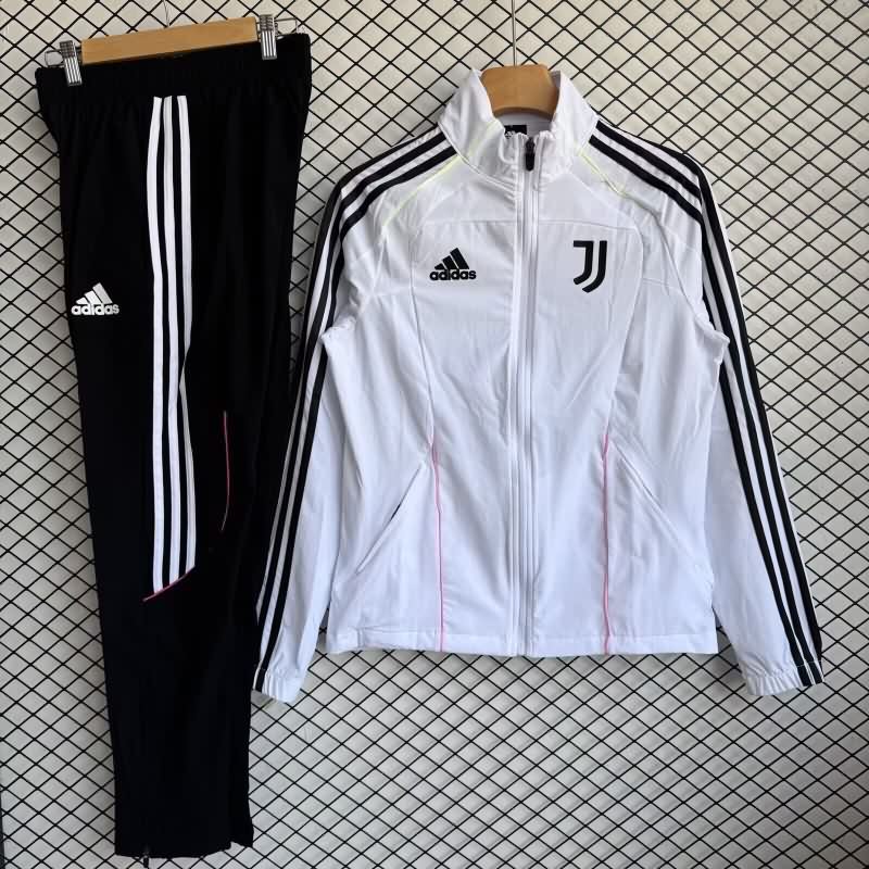 AAA Quality Juventus 25/26 White Soccer Tracksuit 05