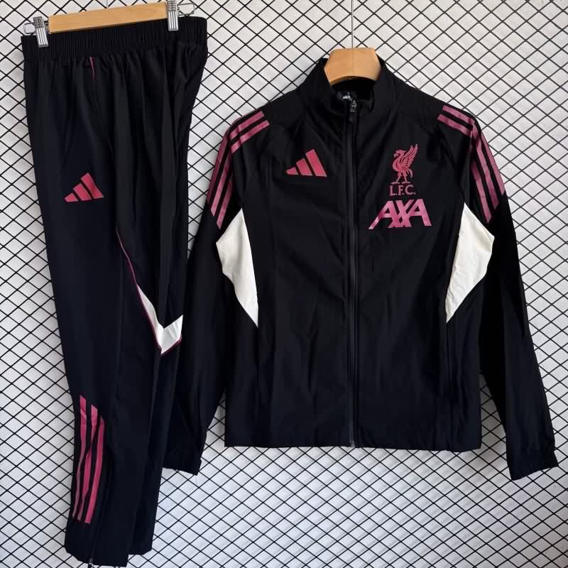AAA Quality Liverpool 25/26 Black Soccer Tracksuit 03 AAA Quality Liverpool 25/26 Black Soccer Tracksuit 03