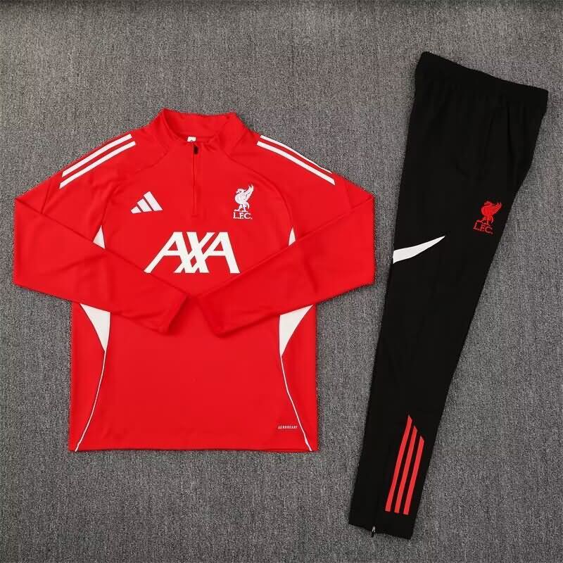 AAA Quality Liverpool 25/26 Red Soccer Tracksuit AAA Quality Liverpool 25/26 Red Soccer Tracksuit