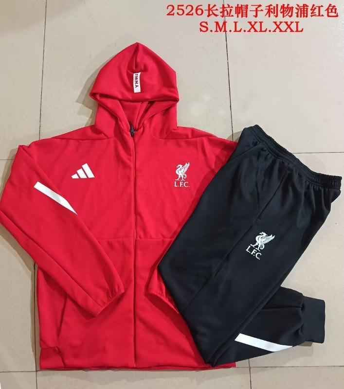 AAA Quality Liverpool 25/26 Red Soccer Tracksuit 04 AAA Quality Liverpool 25/26 Red Soccer Tracksuit 04