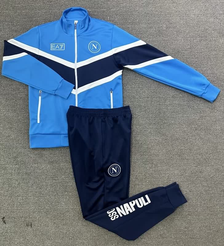 AAA Quality Napoli 25/26 Blue Soccer Tracksuit 03