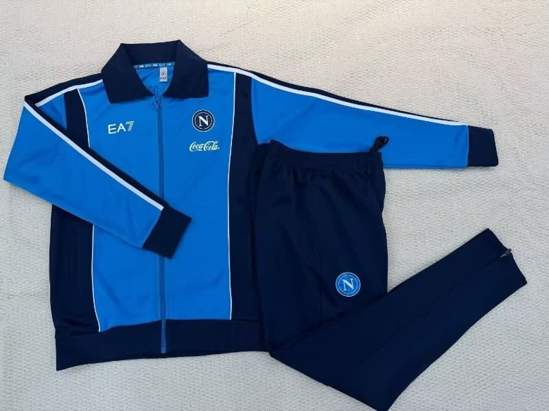 AAA Quality Napoli 25/26 Blue Soccer Tracksuit 04
