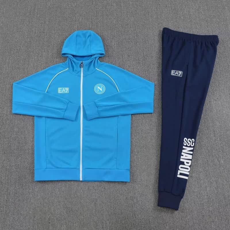 AAA Quality Napoli 25/26 Blue Soccer Tracksuit 05