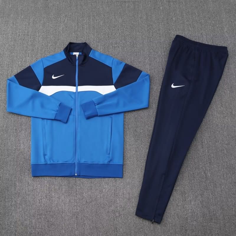 AAA Quality Nike 2025 Blue Soccer Tracksuit 02