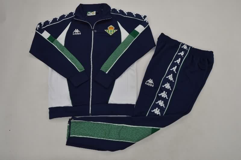 AAA Quality Real Betis 25/26 Dark Blue Soccer Tracksuit