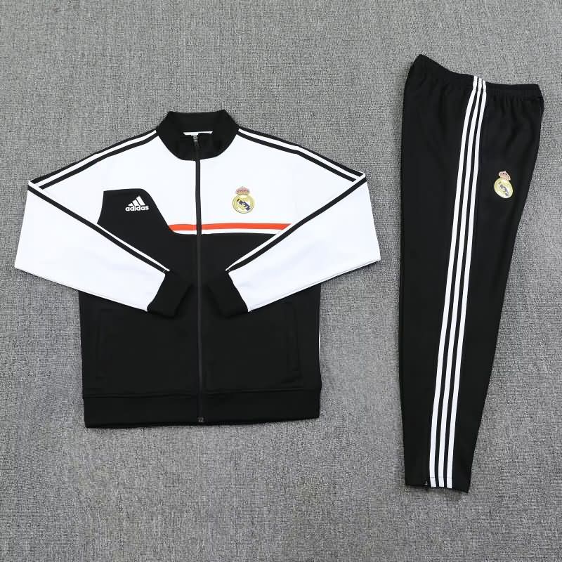 AAA Quality Real Madrid 25/26 Black Soccer Tracksuit 03