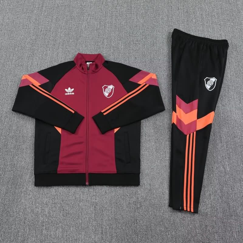 River Plate Soccer Tracksuit 02 Red Replica 2025
