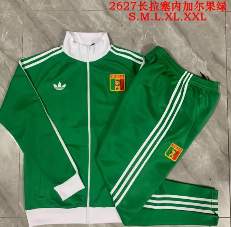 AAA Quality Senegal 2026 Green Soccer Tracksuit 03 AAA Quality Senegal 2026 Green Soccer Tracksuit 03
