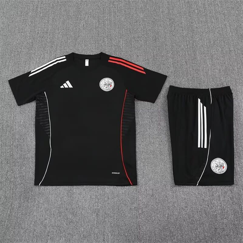 AAA Quality Ajax 25/26 Black Soccer Training Sets