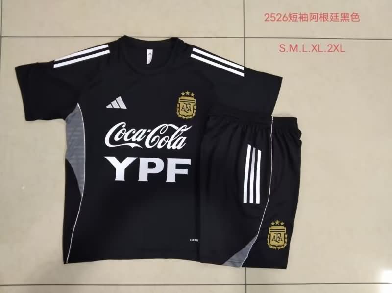 AAA Quality Argentina 2025 Black Soccer Training Sets 02