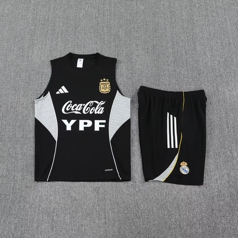 AAA Quality Argentina 2025 Black Soccer Training Sets 03