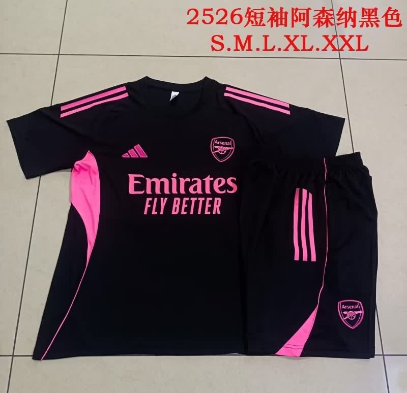 AAA Quality Arsenal 25/26 Black Soccer Training Sets 02