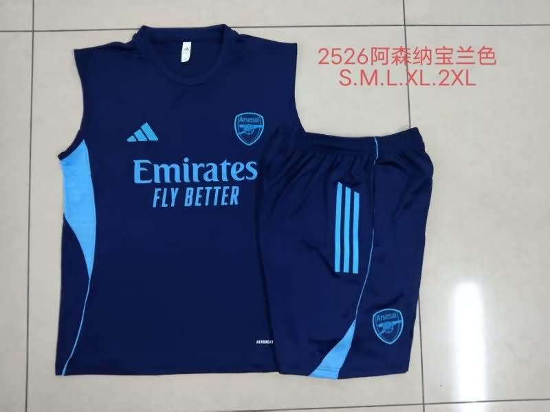AAA Quality Arsenal 25/26 Dark Blue Soccer Training Sets
