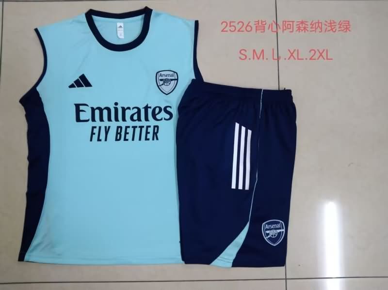 AAA Quality Arsenal 25/26 Light Blue Soccer Training Sets