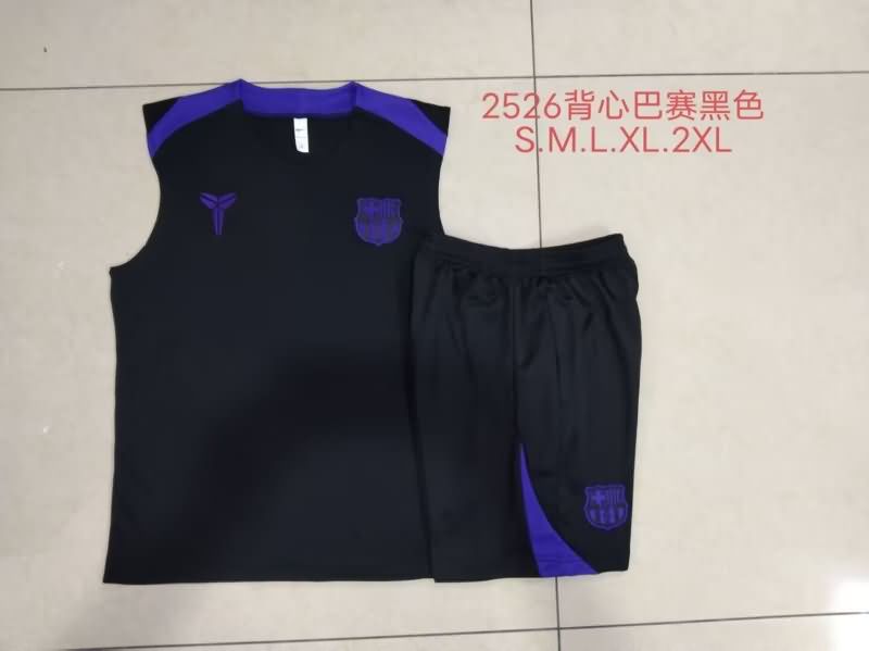 AAA Quality Barcelona 25/26 Black Soccer Training Sets