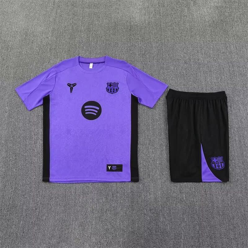 AAA Quality Barcelona 25/26 Purple Soccer Training Sets