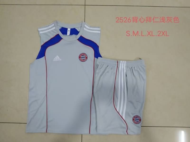 AAA Quality Bayern Munich 25/26 Grey Soccer Training Sets