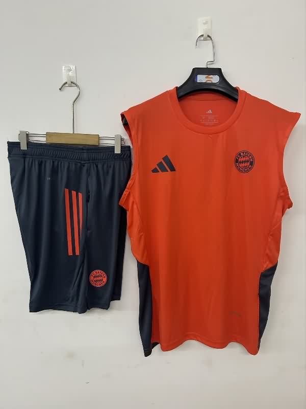 AAA Quality Bayern Munich 25/26 Orange Soccer Training Sets 02