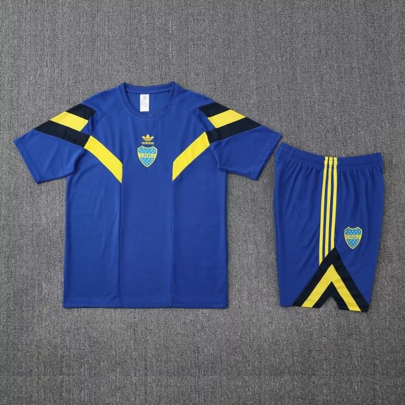 AAA Quality Boca Juniors 25/26 Blue Soccer Training Sets