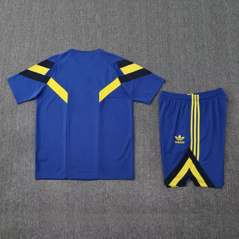 AAA Quality Boca Juniors 25/26 Blue Soccer Training Sets