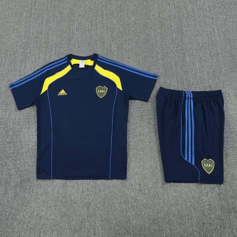 AAA Quality Boca Juniors 25/26 Dark Blue Soccer Training Sets