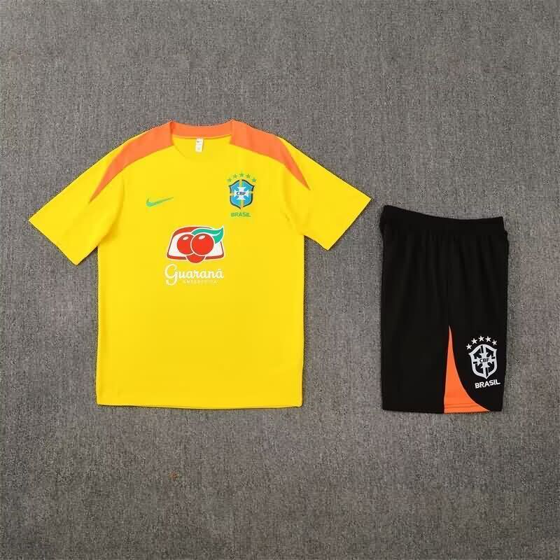 AAA Quality Brazil 2025 Yellow Soccer Training Sets