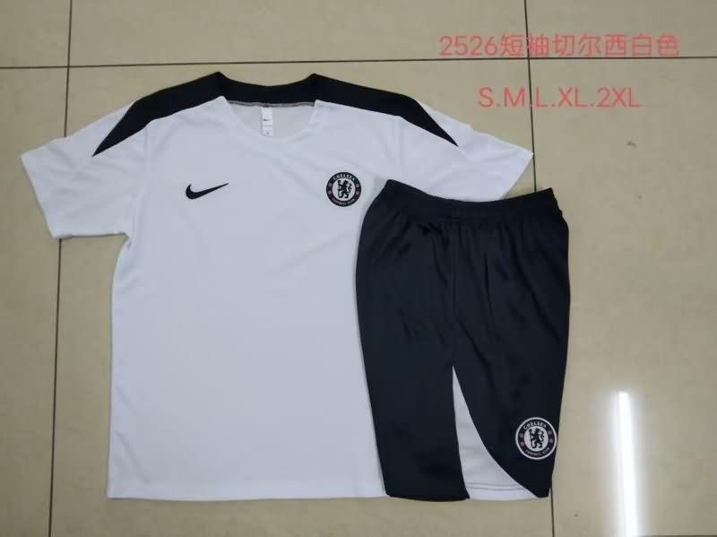 AAA Quality Chelsea 25/26 White Soccer Training Sets