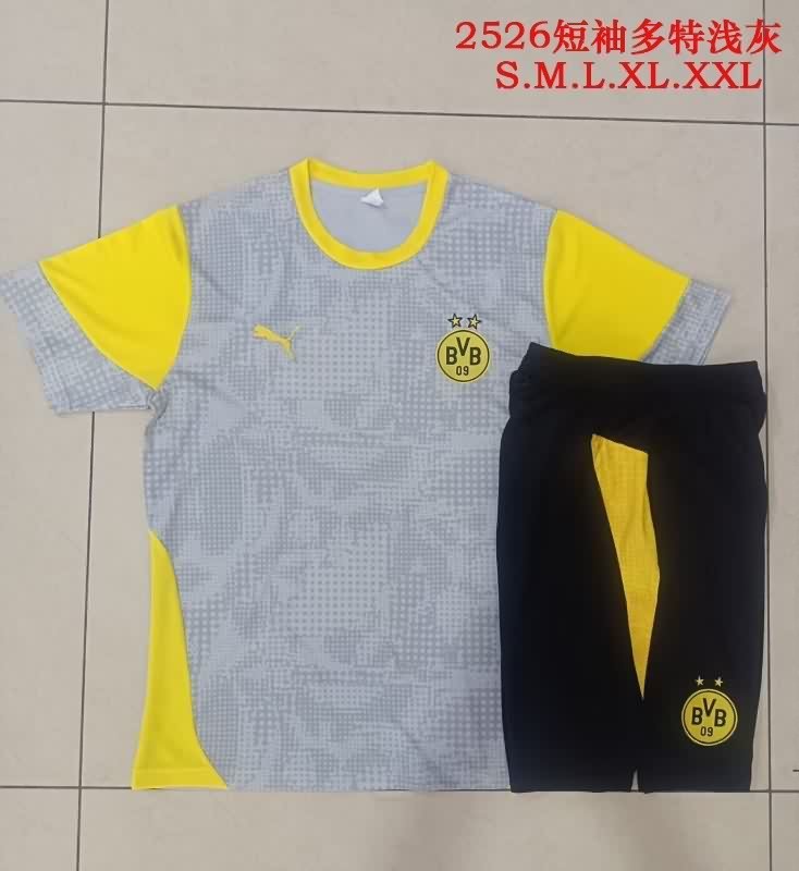 AAA Quality Dortmund 25/26 Grey Soccer Training Sets