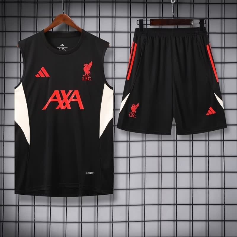 AAA Quality Liverpool 25/26 Black Soccer Training Sets AAA Quality Liverpool 25/26 Black Soccer Training Sets
