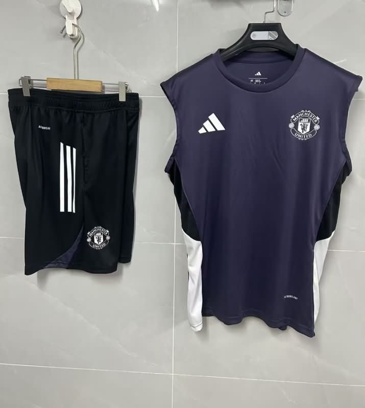 AAA Quality Manchester United 25/26 Dark Blue Soccer Training Sets 02 AAA Quality Manchester United 25/26 Dark Blue Soccer Training Sets 02