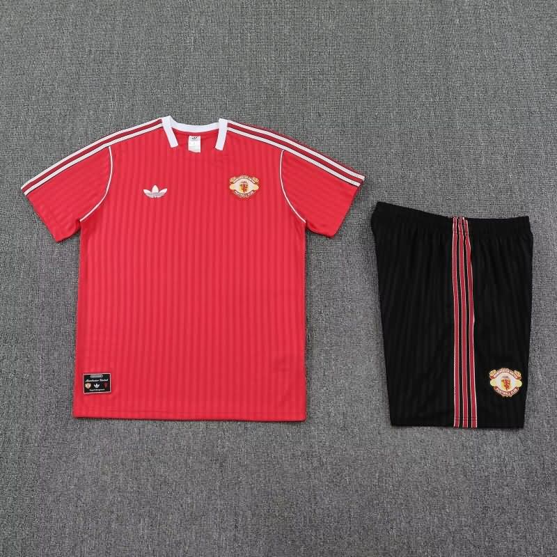 AAA Quality Manchester United 25/26 Red Soccer Training Sets AAA Quality Manchester United 25/26 Red Soccer Training Sets