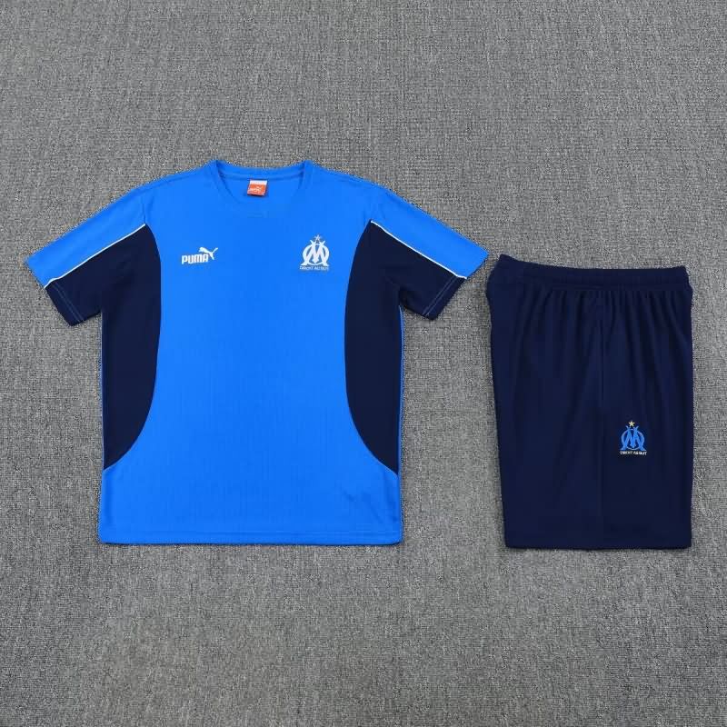 AAA Quality Marseilles 25/26 Blue Soccer Training Sets 02 AAA Quality Marseilles 25/26 Blue Soccer Training Sets 02