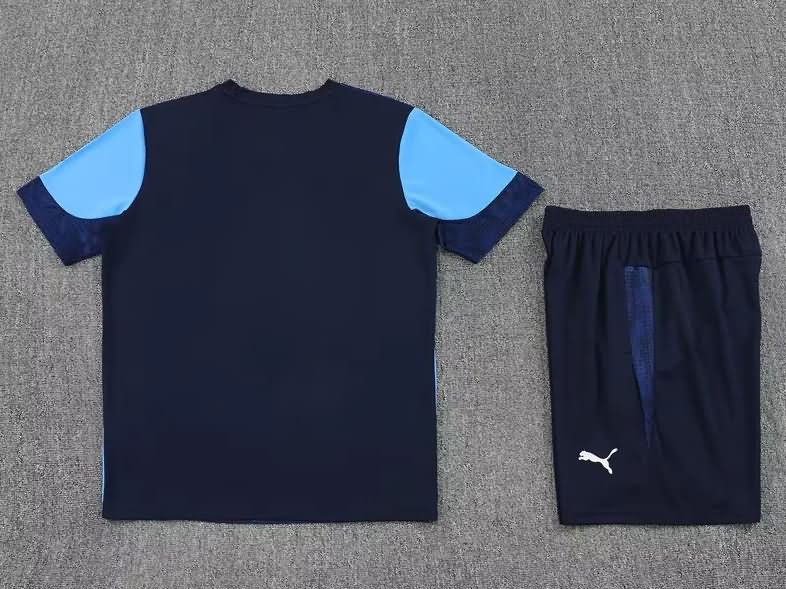 AAA Quality Marseilles 25/26 Dark Blue Soccer Training Sets