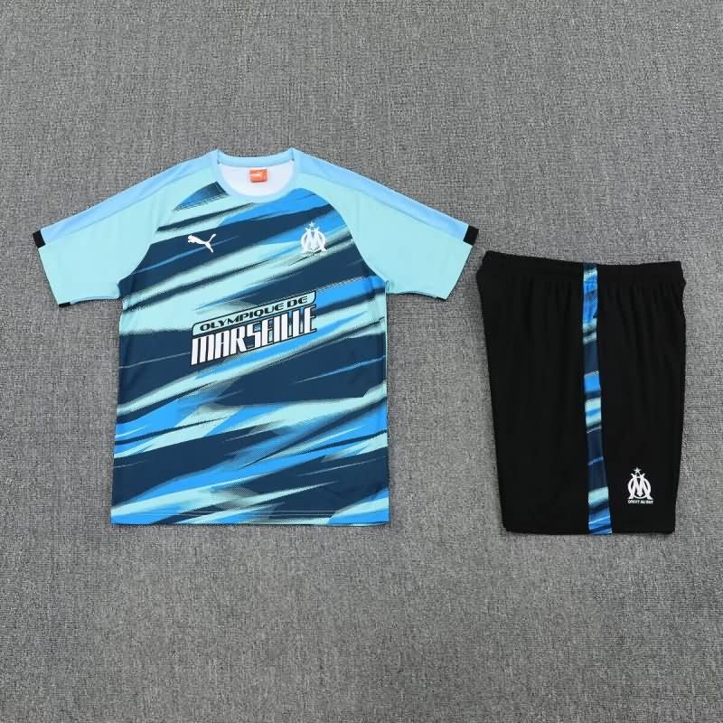 AAA Quality Marseilles 25/26 Light Blue Soccer Training Sets AAA Quality Marseilles 25/26 Light Blue Soccer Training Sets