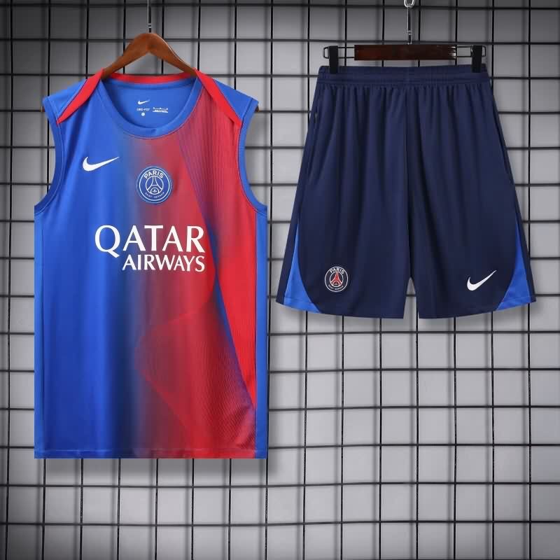 AAA Quality Paris St German 25/26 Blue Soccer Training Sets AAA Quality Paris St German 25/26 Blue Soccer Training Sets