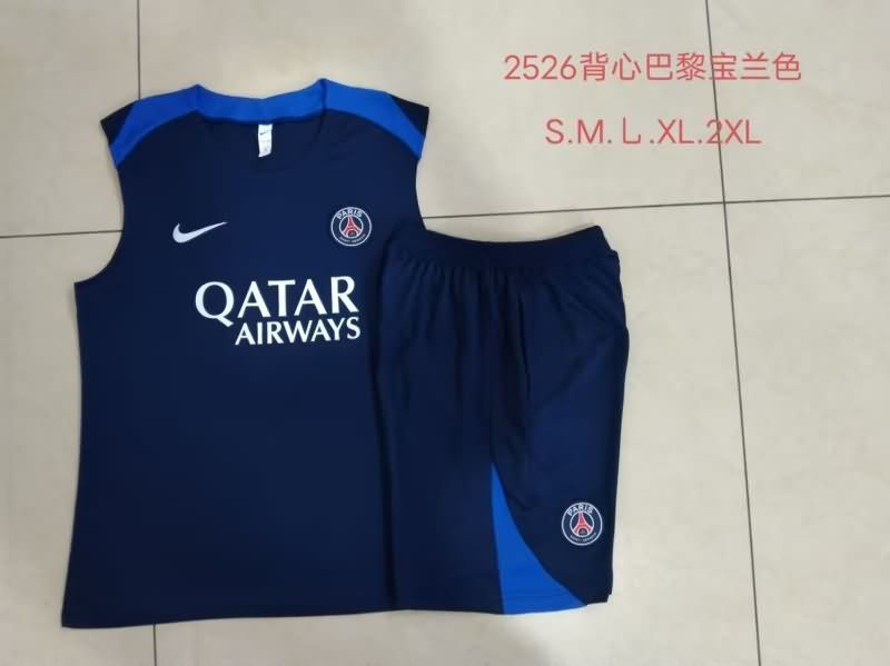 AAA Quality Paris St German 25/26 Dark Blue Soccer Training Sets 02 AAA Quality Paris St German 25/26 Dark Blue Soccer Training Sets 02