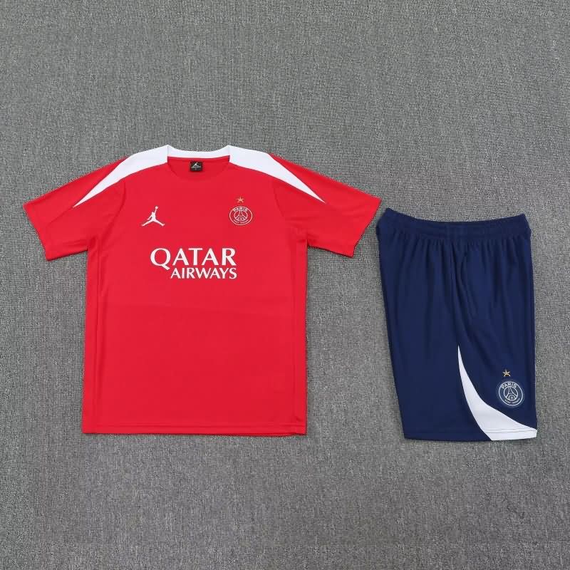 AAA Quality Paris St German 25/26 Red Soccer Training Sets AAA Quality Paris St German 25/26 Red Soccer Training Sets