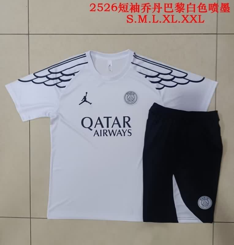 AAA Quality Paris St German 25/26 White Soccer Training Sets 03 AAA Quality Paris St German 25/26 White Soccer Training Sets 03