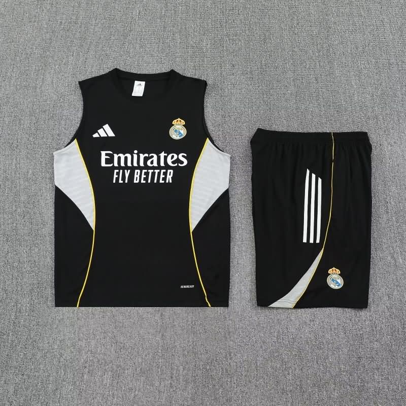 AAA Quality Real Madrid 25/26 Black Soccer Training Sets AAA Quality Real Madrid 25/26 Black Soccer Training Sets