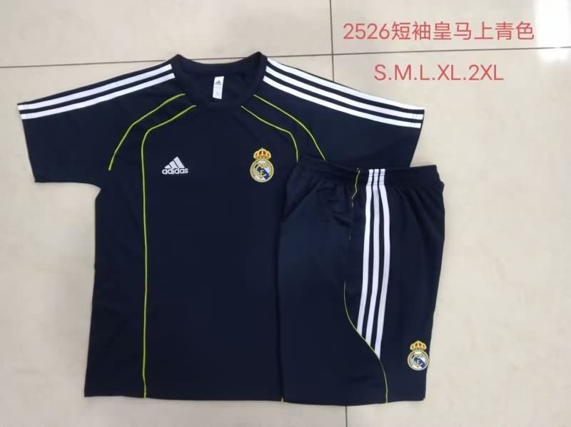 AAA Quality Real Madrid 25/26 Dark Blue Soccer Training Sets 03 AAA Quality Real Madrid 25/26 Dark Blue Soccer Training Sets 03