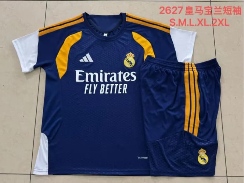 AAA Quality Real Madrid 25/26 Dark Blue Soccer Training Sets 06 AAA Quality Real Madrid 25/26 Dark Blue Soccer Training Sets 06