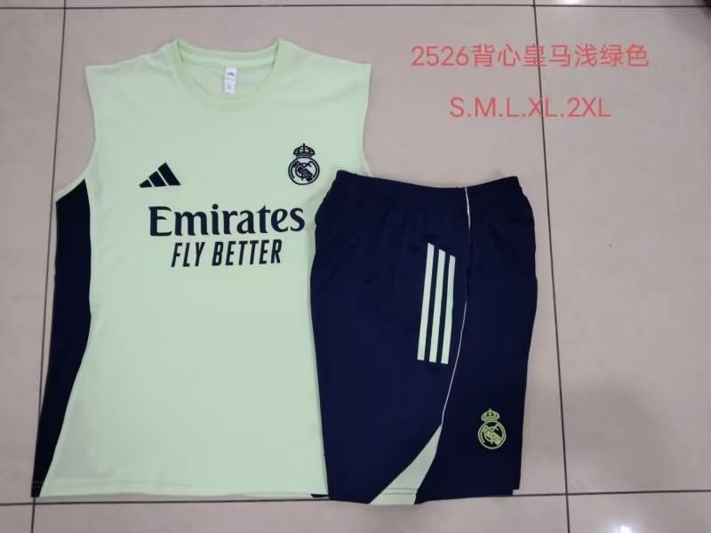 AAA Quality Real Madrid 25/26 Green Soccer Training Sets AAA Quality Real Madrid 25/26 Green Soccer Training Sets