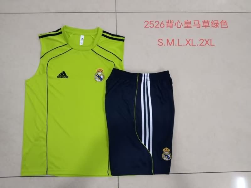 AAA Quality Real Madrid 25/26 Green Soccer Training Sets 02 AAA Quality Real Madrid 25/26 Green Soccer Training Sets 02