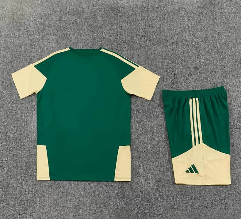 AAA Quality Real Madrid 25/26 Green Soccer Training Sets 06