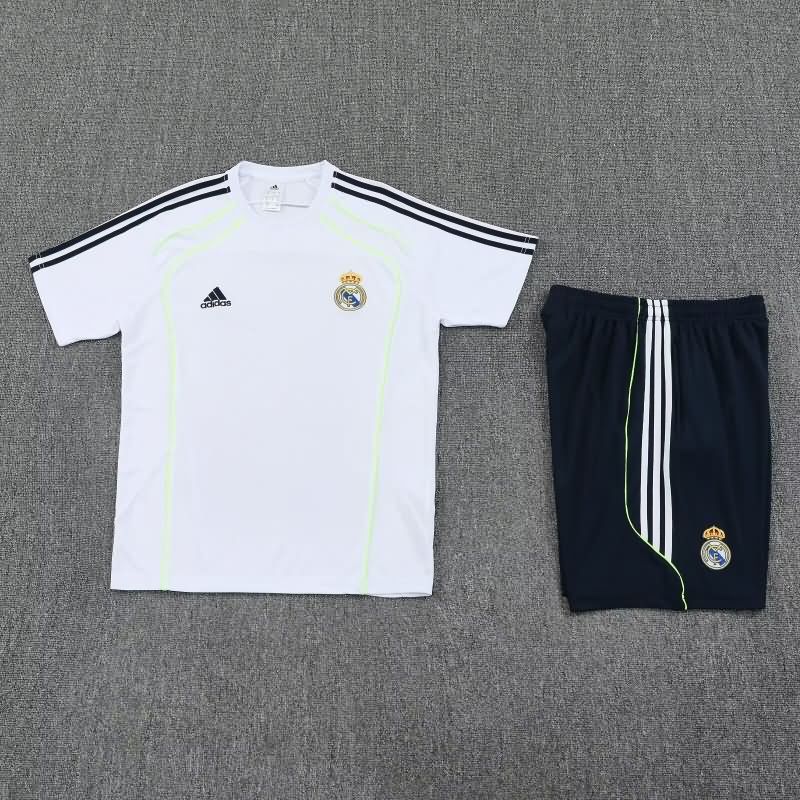 AAA Quality Real Madrid 25/26 White Soccer Training Sets