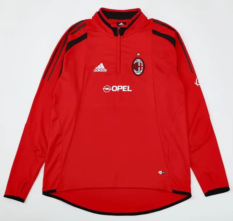 AAA Quality AC Milan 2004/05 Red Soccer Sweater